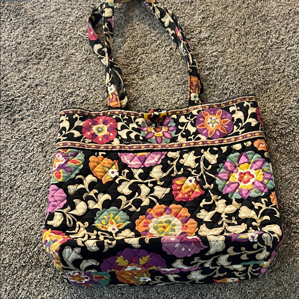 Vera Bradley Multicolor Floral Tote